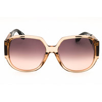 Adidas Women's Sunglasses - Shiny Light Brown Oversized Full Rim Frame | OR0098 45F ,