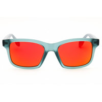 Adidas Men's Sunglasses - Grey/Blue Injected Propionate Full Rim Frame | OR0105 20U ,