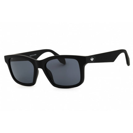 Adidas Men's Sunglasses - Matte Black Rectangular Shape Full Rim Frame | OR0105 02A ,