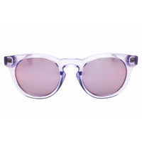 Adidas Unisex Sunglasses - Shiny Pink Injected Propionate Round Frame | OR0106 72Z ,