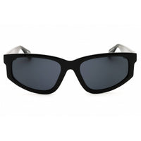 Adidas Women's Sunglasses - Shiny Black Rectangular Shape Full Rim Frame | OR0107 01A ,