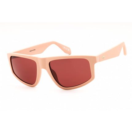 Adidas Unisex Sunglasses - Matte Pink Rectangular Shape Full Rim Frame | OR0108 73S ,