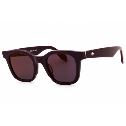 Adidas Unisex Sunglasses - Shiny Violet Rectangular Shape Full Rim Frame | OR0109 81U ,
