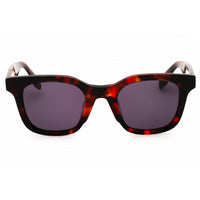 Adidas Unisex Sunglasses - Red Havana Rectangular Shape Full Rim Frame | OR0109 54A ,