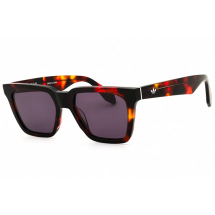 Adidas Men's Sunglasses - Red Havana Acetate Rectangular Full Rim Frame | OR0110 54A ,