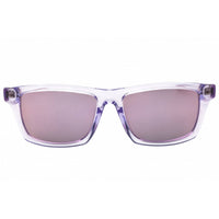 Adidas Unisex Sunglasses - Shiny Pink Rectangular Shape Full Rim Frame | OR0115 72Z ,