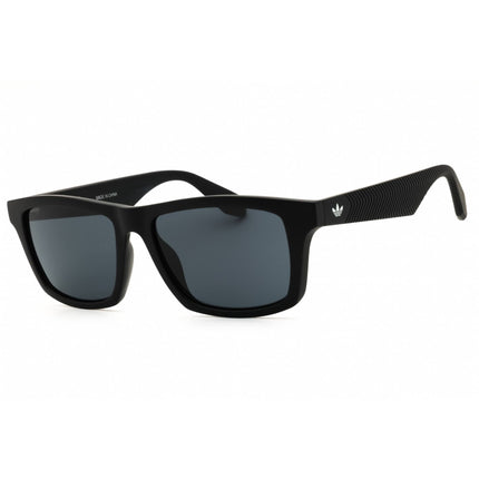 Adidas Unisex Sunglasses - Matte Black Rectangular Shape Full Rim Frame | OR0115 02A ,