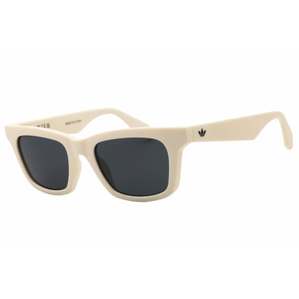 Adidas Unisex Sunglasses - White Injected Propionate Rectangular Frame | OR0116 21A ,