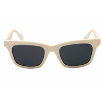 Adidas Unisex Sunglasses - White Injected Propionate Rectangular Frame | OR0116 21A ,