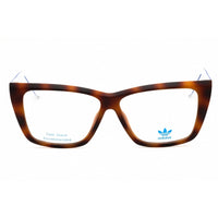 Adidas Women's Eyeglasses - Havana/Blue/White Rectangular Shape Frame | OR5009 056 ,