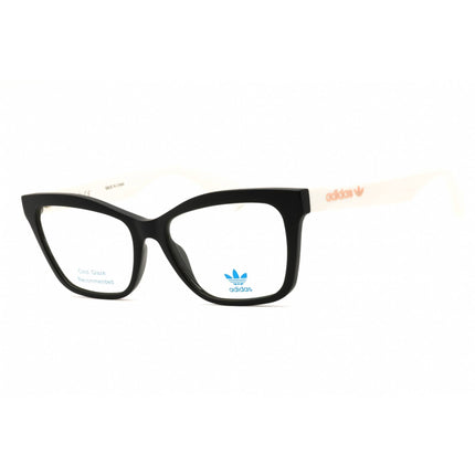 Adidas Women's Eyeglasses - Matte Black Rectangular Shape Full Rim Frame | OR5028 02A ,