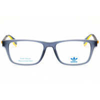 Adidas Unisex Eyeglasses - Blue/Yellow Rectangular Shape Full Rim Frame | OR5046 092 ,