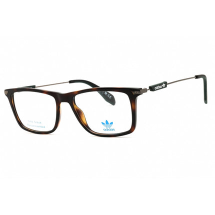 Adidas Men's Eyeglasses - Dark Havana Rectangular Shape Full Rim Frame | OR5050 052 ,