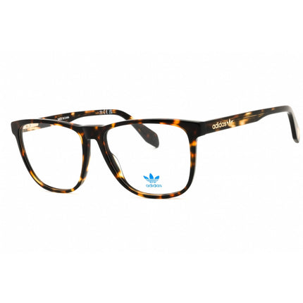 Adidas Men's Eyeglasses - Dark Havana Rectangular Shape Full Rim Frame | OR5060 052 ,