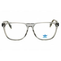 Adidas Men's Eyeglasses - Crystal/Yellow Rectangular Shape Full Rim Frame | OR5060 027 ,
