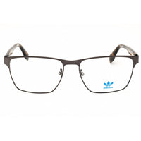 Adidas Men's Eyeglasses - Shiny Gunmetal Rectangular Shape Full Rim Frame | OR5062 008 ,