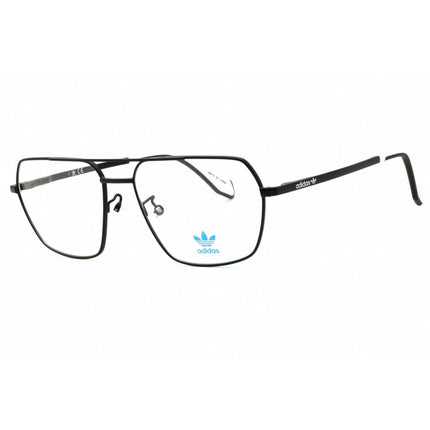 Adidas Men's Eyeglasses - Matte Black Metal Oval Shape Full Rim Frame | OR5064 002 ,