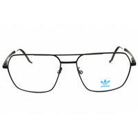 Adidas Men's Eyeglasses - Matte Black Metal Oval Shape Full Rim Frame | OR5064 002 ,