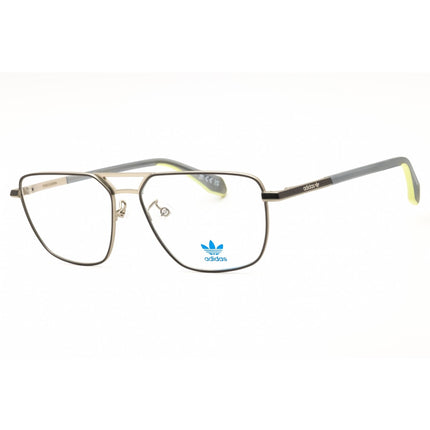 Adidas Men's Eyeglasses - Matte Palladium Rectangular Full Rim Frame | OR5069 017 ,