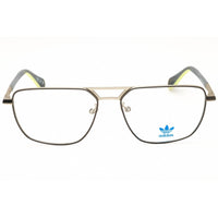 Adidas Men's Eyeglasses - Matte Palladium Rectangular Full Rim Frame | OR5069 017 ,