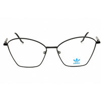 Adidas Women's Eyeglasses - Black/White Metal Cat Eye Full Rim Frame | OR5070 005 ,