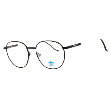 Adidas Unisex Eyeglasses - Black/White Metal Round Shape Full Rim Frame | OR5071 005 ,