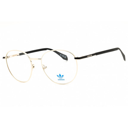 Adidas Unisex Eyeglasses - Pale Gold Metal Round Shape Full Rim Frame | OR5071 032 ,