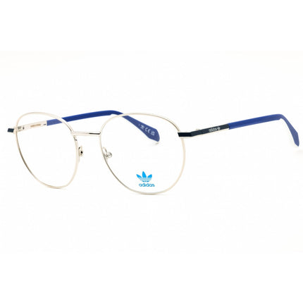 Adidas Unisex Eyeglasses - Matte Palladium Metal Round Full Rim Frame | OR5071 017 ,