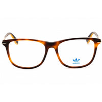 Adidas Unisex Eyeglasses - Dark Havana Rectangular Shape Full Rim Frame | OR5072 052 ,