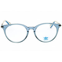 Adidas Unisex Eyeglasses - Matte Light Blue Acetate Round Full Rim Frame | OR5073 085 ,