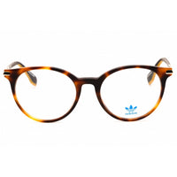Adidas Unisex Eyeglasses - Dark Havana Acetate Round Shape Full Rim Frame | OR5073 052 ,