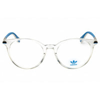 Adidas Unisex Eyeglasses - Crystal/Silver/Blue Acetate Full Rim Frame | OR5073 027 ,