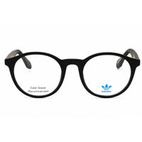 Adidas Unisex Eyeglasses - Shiny Black Injected Propionate Round Frame | OR5075 001 ,