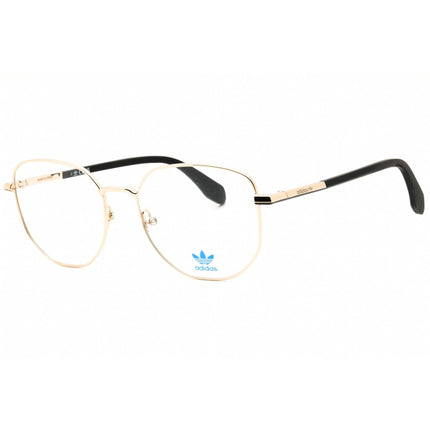 Adidas Unisex Eyeglasses - Pale Gold Metal Round Shape Full Rim Frame | OR5080 032 ,