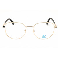 Adidas Unisex Eyeglasses - Pale Gold Metal Round Shape Full Rim Frame | OR5080 032 ,