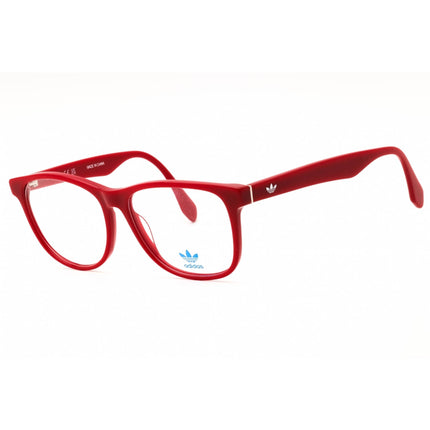 Adidas Unisex Eyeglasses - Shiny Red Acetate Rectangular Full Rim Frame | OR5092 066 ,