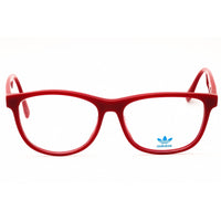 Adidas Unisex Eyeglasses - Shiny Red Acetate Rectangular Full Rim Frame | OR5092 066 ,