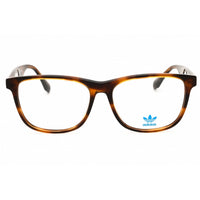 Adidas Unisex Eyeglasses - Dark Havana Rectangular Shape Full Rim Frame | OR5092 052 ,