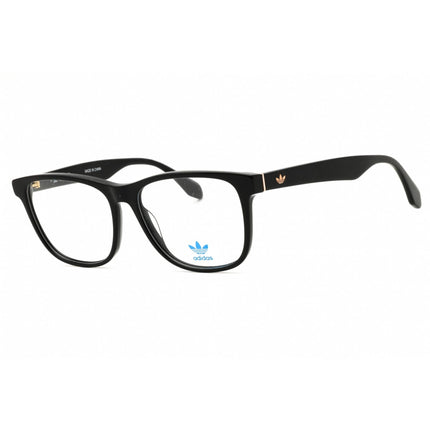 Adidas Unisex Eyeglasses - Shiny Black Rectangular Shape Full Rim Frame | OR5092 001 ,