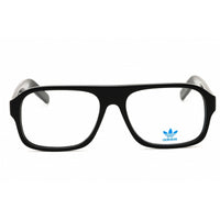 Adidas Men's Eyeglasses - Shiny Black Rectangular Shape Full Rim Frame | OR5109 001 ,