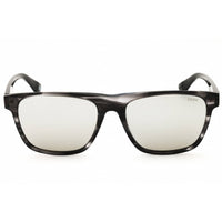 BMW Men's Sunglasses - Grey/Black Acetate Rectangular Full Rim Frame | BW0033 20C ,