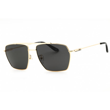 BMW Men's Sunglasses - Gold Metal Rectangular Shape Full Rim Frame | BW0044-H 32D ,