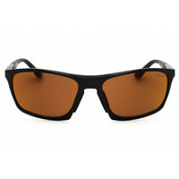 BMW Men's Sunglasses - Matte Black Metal Rectangular Full Rim Frame | BW0047-P 02U ,