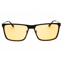 BMW Men's Sunglasses - Matte Black Metal Rectangular Full Rim Frame | BW0049-H 02J ,