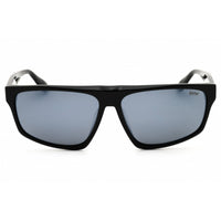 BMW Men's Sunglasses - Matte Black Acetate Rectangular Full Rim Frame | BW0051-H 02C ,