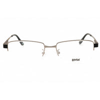 BMW Men's Eyeglasses - Matte Light Ruthenium Rectangular Half Rim Frame | BW5072-H 015 ,