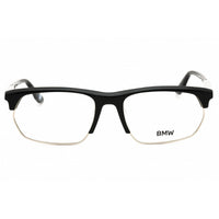 BMW Men's Eyeglasses - Shiny Black Acetate Rectangular Full Rim Frame | BW5082-H 001 ,