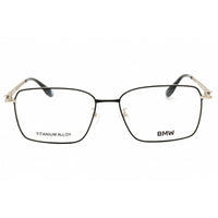 BMW Men's Eyeglasses - Rectangular Shape Black/Ruthenium Titanium Frame | BW5097-H 005 ,