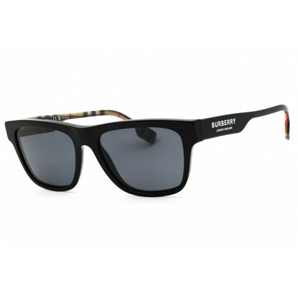 Burberry Men's Sunglasses - Rectangular Shape Black Acetate Frame | 0BE4293 377381 ,