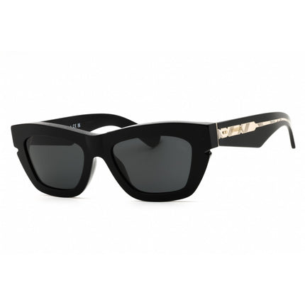 Burberry Women's Sunglasses - Rectangular Shape Black Acetate Frame | 0BE4454 300187 ,